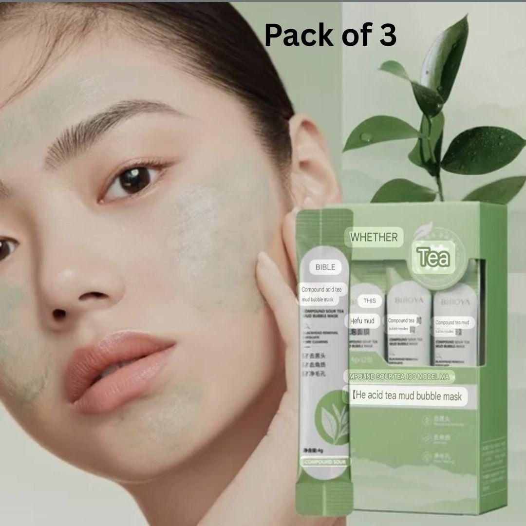 Tea Bubble Mask (Pack of 3)