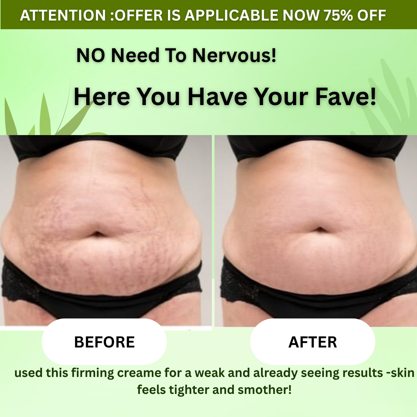 Firming Butter Thigh Body Cream 50gm( Pack of 2)